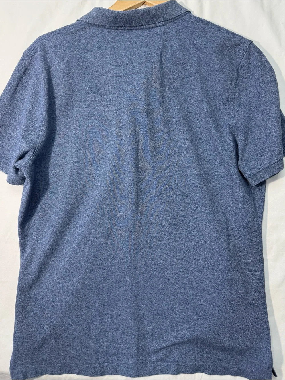 Banana Republic Men’s Blue Heather Polo Shirt